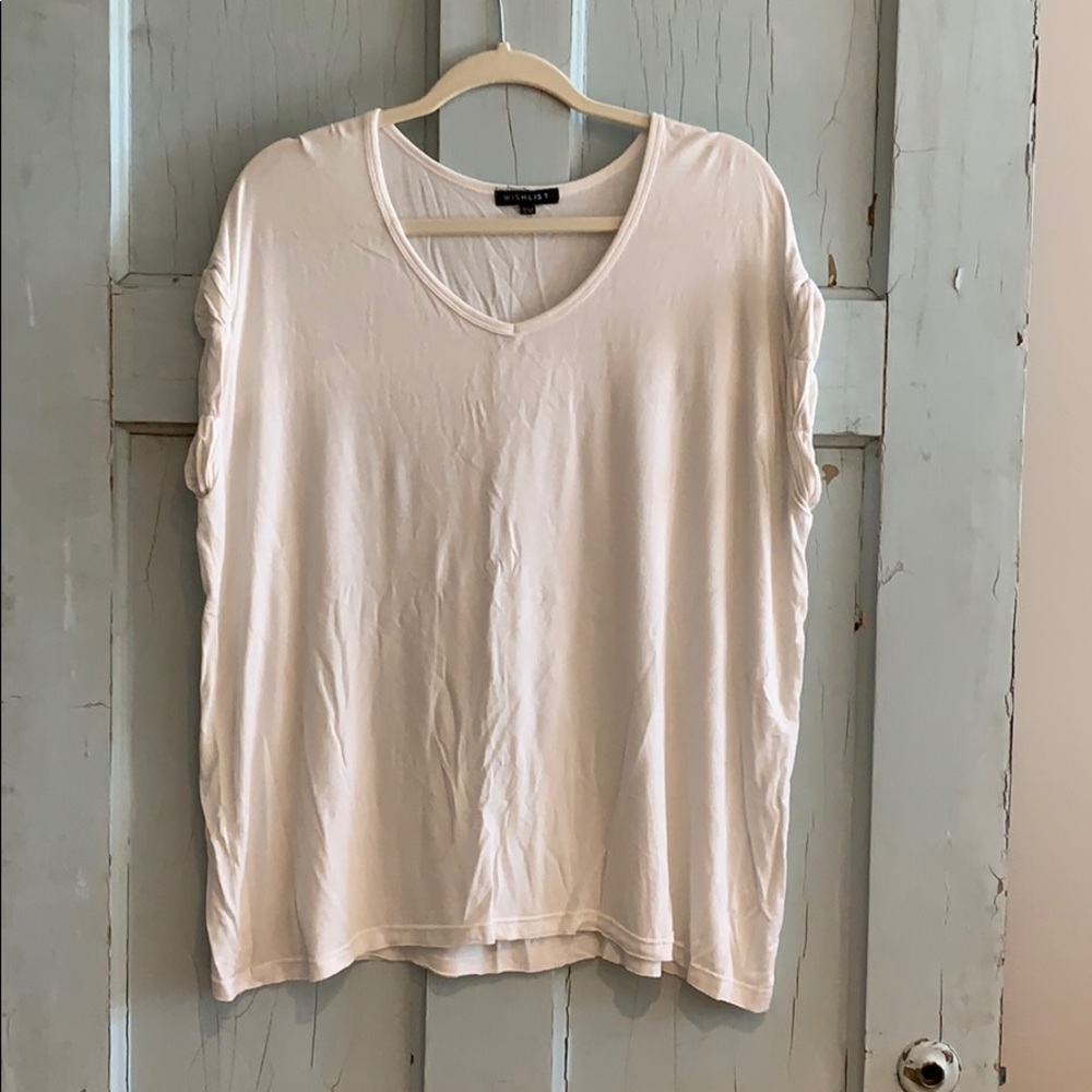 White Piko Style Shirt